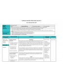 PLANEACION ESPAÑOL TERCER GRADO SECCION A CICLO ESCOLAR 2018-2019