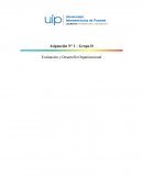 Evaluación y Desarrollo Organizacional