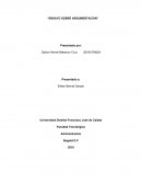 Ensayo sobre argumentacion