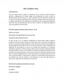 Mapa Mental Ser Cristiano Hoy