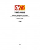 Tesina Institucional