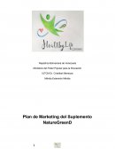 Plan de Marketing del Suplemento NatureGreenD