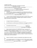 Contrato obra tiempo determinado