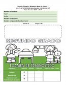 Examen diagnostico. Escuela Primaria “Margarita Maza de Juárez “