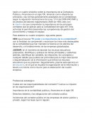 La importancia de la Contaduría Pública y Financiera en el siglo XXI