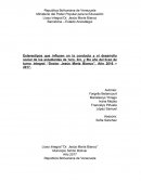 Estereotipos que influyen en la conducta y el desarrollo social de los estudiantes de 1ero, 3ro, y 5to año del liceo de turno integral “Doctor Jesús María Bianco”, Año 2016 – 2017