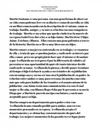 La tregua Reporte. Página 1