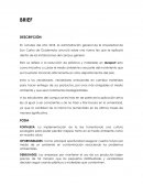 Borrador de una campaña publicitaria