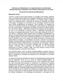 Citocinas pro inflamatorias y el comportamiento de la enfermedad