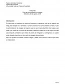 Plan de administración de riesgos