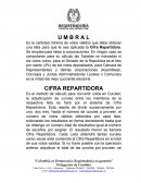 Cifra Repartidora y Umbral