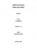 Traduccion guia 1,2,3 American School