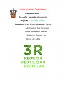 Proyecto: ‘’LAS TRES ERRES’’