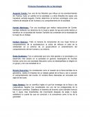 Primeros Pensadores De La Sociología