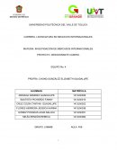 INVESTIGACIÓN DE MERCADOS INTERNACIONALES