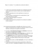 Berger, P y Luckman, T “La sociedad como construcción subjetiva”