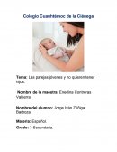 LAS PAREJAS JOVENES QUE NO QUIEREN TENER HIJOS