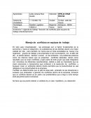 Evidencia 7: Agenda de trabajo “Solución de conflictos para equipos de trabajo interdisciplinarios”