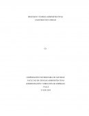 PROCESOS Y TEORÍAS ADMINISTRATIVAS CASO PRÁCTICO UNIDAD