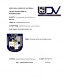 Corrientes del Pensamiento Económico