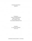 ESTADÍSTICA DESCRIPTIVA MOMENTO 3