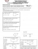 SEGUNDO EXAMEN BIMESTRAL DE MATEMÁTICAS III 3ER AÑO CICLO ESCOLAR 2017-2018
