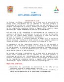 CLUB NIVELACIÓN ACADÉMICA DESCRIPCIÓN DEL CLUB