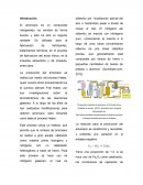 Diseño de las tablas estequiometrias