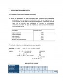 Ejercicios de optimizacion