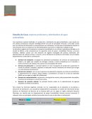 Estudio de Caso: empresa productora y distribuidora de agua embotellada