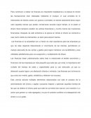 Las finanzas en la actualidad