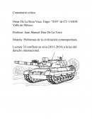 Problemas de la civilización contemporánea. El conflicto en Siria (2011-2014) a la luz del derecho internacional