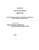 PROYECTO HABILITACION URBANA “MOTUPE”