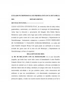 Demanda Juicio Ordinario de Paternidad Guatemala