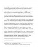 Etiología de la insurgencia en México