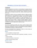DESARROLLO DE UNA FIESTA INFANTIL