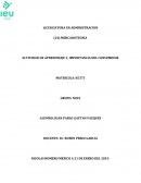 Actividad de aprendizaje Importancia del consumidor