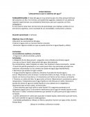 Unidad didáctica "¿Descubrimos lo que no sabemos del agua?"
