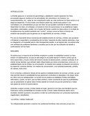 La difícil tarea familiar