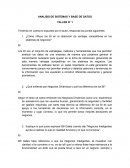 ANALISIS DE SISTEMAS Y BASE DE DATOS
