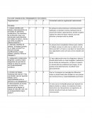 TALLLER VIGENCIA DEL PENSAMIENTO TAYLORISTA