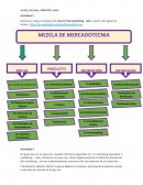 Realiza un mapa conceptual de «las 4 P del marketing - mix»