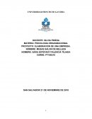 Proyecto creación de una empresa Musas