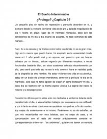 El sueño interminable. Página 1