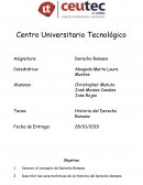 Historia Derecho Romano