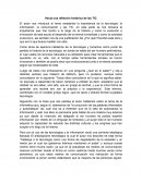 Tecnologias de la informacion y comunicacion. Hacia una reflexión histórica de las TIC