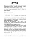 Análisis psicológico de la cinta cinematográfica SYBIL