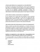 ¿Cuándo puede hablarse de una organización con alta calidad ética?