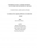 La incidencia de las campañas publicitarias en la malnutrición