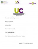 Administración y selección de Recursos Humanos